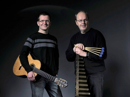 Martin Flindt (Gitarre) Florian Poser (Vibraphon)