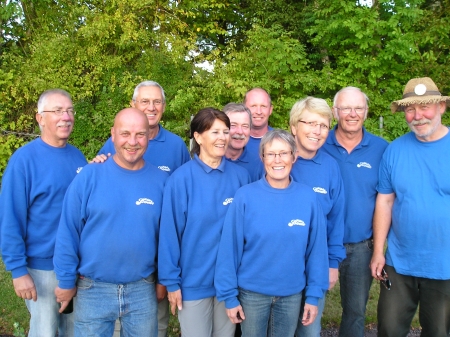 Erfolgreiche Pétanque-Ligamannschaft 2009