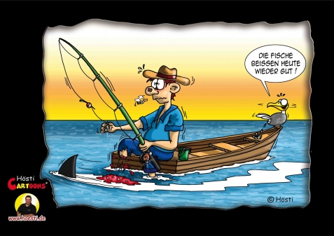 Cartoon vom Künster Hösti