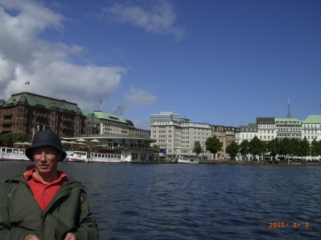 Binnenalster, Jungfernstieg