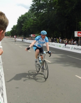 Thomas Krause auf der Zielgeraden
