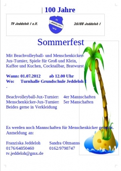Sommerfest in Jeddeloh 1