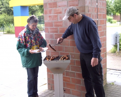 Am Samstag Mit Schwung gegrillt