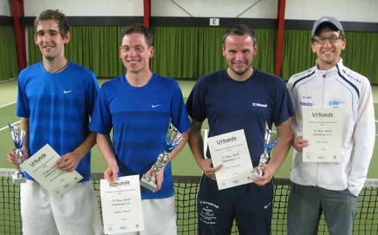 v.l.: A. Widdrat, S. Marsell, F. Gammelin und T. Völzke