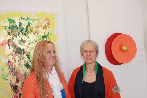 Angelika Kaufmann (li.) und Irmgard Spark