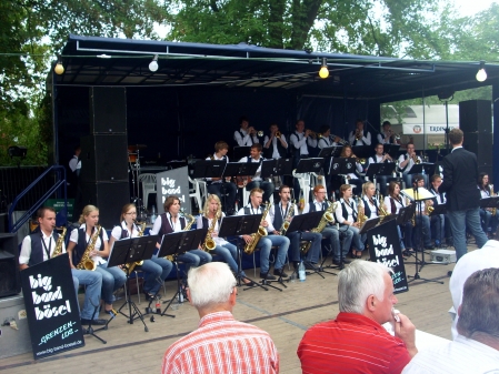 Die big band Bösel spielt am Sonntag