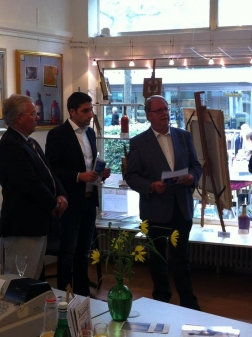 Florian Bernschneider beim Verein der Kunstfreunde