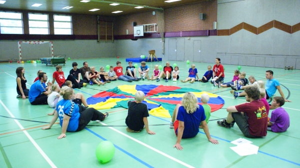 Handball - Ferienpassaktion der Handballer des TuS Augustfehn ein toller Erfolg