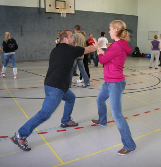 Ausweichen bei einem Angriff