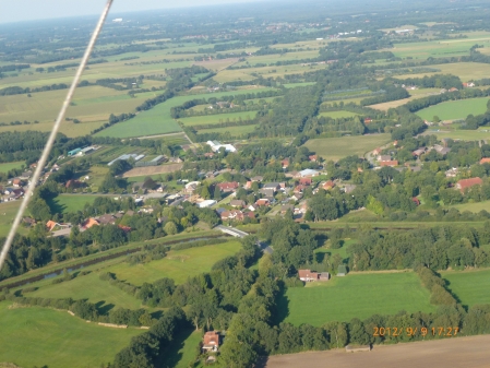 Flugtag in Lohe bei strahlendem Sonnenschein