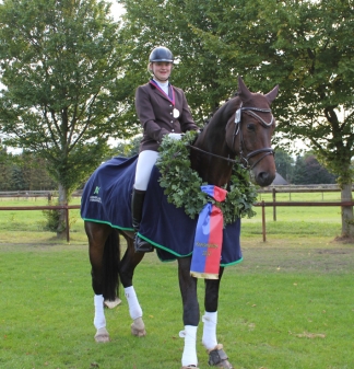 Antonia Lübben - Kreismeisterin Kombinierte Prüfung LK 0 und 6