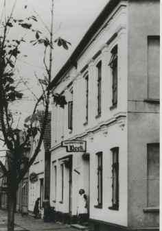 Cafe Bock im Jahr 1952