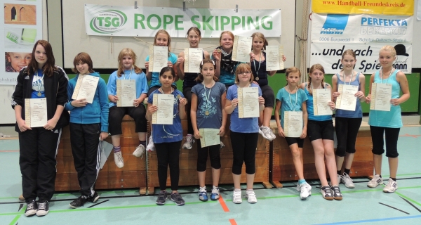 Die Funk Soul Skipper nach der Siegerehrung