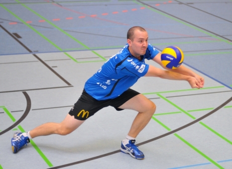 Arne Döpke zeigte trotz der 1:3-Niederlage der Ammerländer eine starke Leistung.