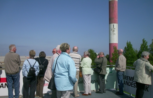 auf der Aussichtsplattform