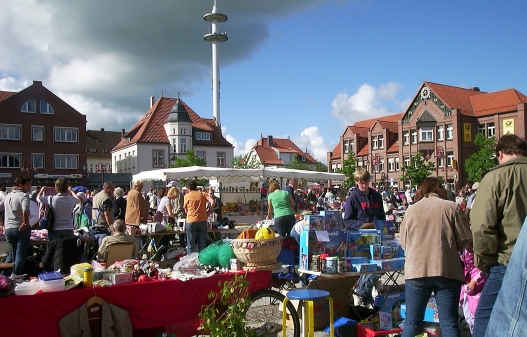  Septemberwolke über dem Marktplatz...