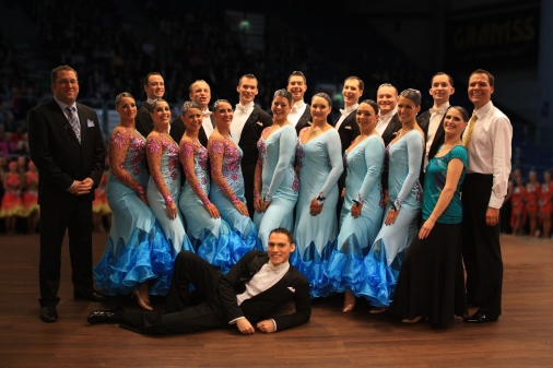 Standardformation des TCH um Trainer Holger Jäckel