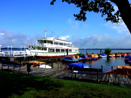 Schiff am Meer 