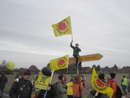 Die Demo war total friedlich