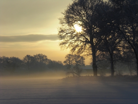 Zauberhafter Sonnenaufgang