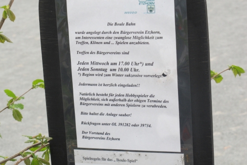 Anmerkungen zum Bouleplatz