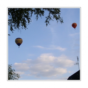 Heißluftballons über Rastede