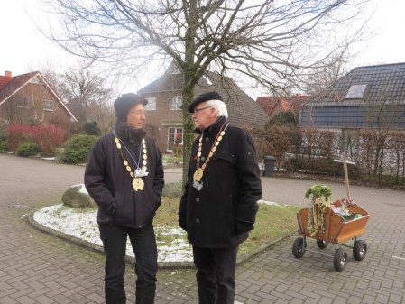 Heike und Werner, das Königspaar 2012