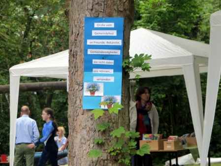 Gemeindefest im Garten der Kirchengemeinde Ohmstede