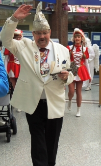 Mit dem Stadtschlüssel unterwegs
